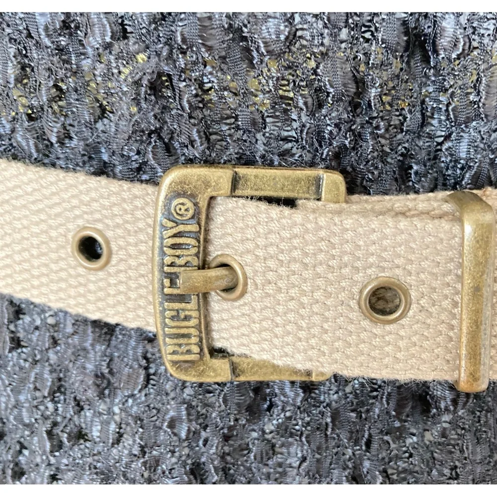 Bugle Boy belt khaki belt